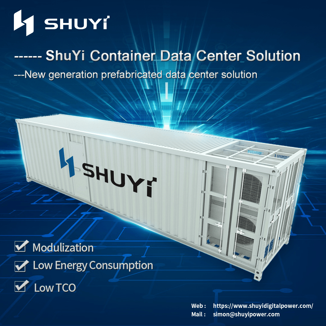 Solution de centre de données de conteneur SHUYI