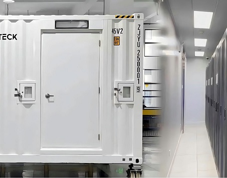 Centre de données de conteneurs préfabriqués Soeteck au Qatar